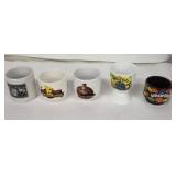 Vintage Cartoon Egg Cups - Lot of 5