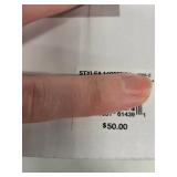 Martha Stewart Jadeite Glass Highbrook Cake Stand - 11in x 4.7in