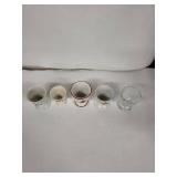 Egg Cups - Vintage Souvenir Set (Lot of 5) - Disney & City Prints