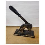 Antique Victorian Embosser Stamp
