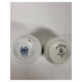 Egg Cups - Vintage (Lot of 5) - Hollóházi Hungary, Porsgrund Norway, Kurashiki Japan