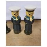 Wooden Soldiers - Hand-Painted 6-Piece (Lot of 6)