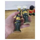 Wooden Soldiers - Hand-Painted 6-Piece (Lot of 6)