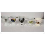 Vintage Egg Cups - Assorted Designs (Lot of 5)