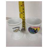 Vintage Egg Cups - Assorted Designs (Lot of 5)