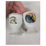 Vintage Egg Cups - Assorted Designs (Lot of 5)