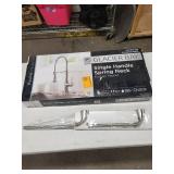Glacier Bay - Stainless Steel Single Handle Spring Neck Kitchen Faucet