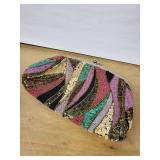 Handbags & Clutches - Beaded Black Clutch, Sequined Clutch, Satin Clutch, Beige Chick Tote