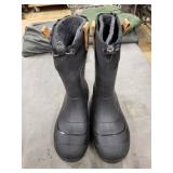Kamik Snow Boots - Black Waterproof Winter Boots - Size US 6