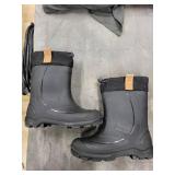 Kamik Snow Boots - Black Waterproof Winter Boots - Size US 6