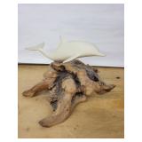 Dolphin Sculpture by John Perry - 1973