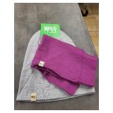 Unigear Ski Goggles Blue & Black with 2 Pouches & Minus33 Merino Wool Beanie & Purple Neck Gaiter