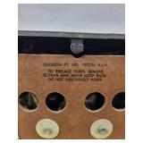Emerson 700054 ALA Tabletop Vacuum-Tube AM Radio - Vintage 1950s