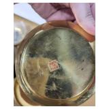 Brass Anchor coaster set ) - Made in India