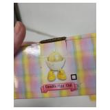 Porcelain Egg Cups (Lot of 4) - Vintage Floral Decor With Duck Figures