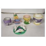 Vintage Easter Egg Cups (Lot of 5)