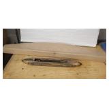 Bancroft England 531 Hand Plane - Vintage Wooden Tool with Curved Sole