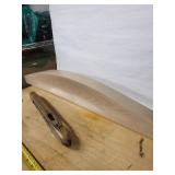 Bancroft England 531 Hand Plane - Vintage Wooden Tool with Curved Sole