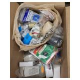 Assorted Electrical & Plumbing Hardware - Connectors, Fittings, & Fasteners