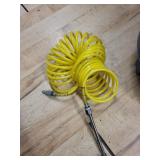 Campbell Hausfeld 4-Gallon Air Compressor 125 PSI with Yellow Coil Hose