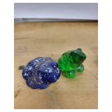 Frog Figurines - Ceramic, Glass & Metal Decor - Assorted Sizes