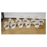 Angel Napkin Rings - White Ceramic (Lot of 12)