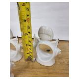 Angel Napkin Rings - White Ceramic (Lot of 12)