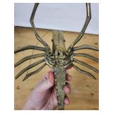 Metal Lobster Sculpture - Industrial Coastal Wall Art