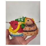 VEB Holzwaren Gahlenz Egg Cups - 5-Piece Vintage German Set