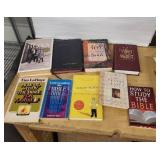 Assorted Christian Books & Bibles - Study Guides, Devotionals & Editions