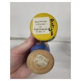 Craft Originals Vintage Wooden Hand Painted Egg Cups (Lot of 5)