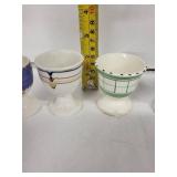 Wedgwood & Adams Vintage Egg Cups (Lot of 6)