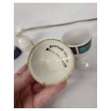Wedgwood & Adams Vintage Egg Cups (Lot of 6)
