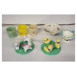 Mikasa Teddy CC018-JAPAN Egg Cups (Lot of 4)