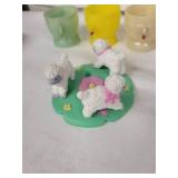 Mikasa Teddy CC018-JAPAN Egg Cups (Lot of 4)