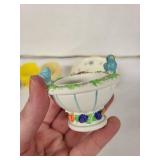 Mikasa Teddy CC018-JAPAN Egg Cups (Lot of 4)