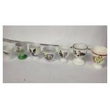 Assorted Birds Vintage Egg Cups (Lot of 9)