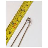 Italy 925 Sterling Silver Snake Chain Necklace 16" Fine Jewelry Spring Ring Clasp