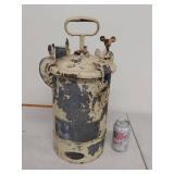 Vintage DeVilbiss Pressure Feed Tank - Industrial Spray Equipment