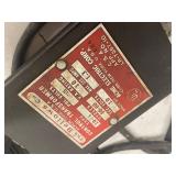 Vintage Bellows transformer, Kingston battery charger, Dictograph phono unit and lamp parts lot