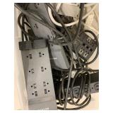 Mixed Lot Belkin Tripp Lite Power Strips Surge Protectors Bin As-Is Untested Office Shop