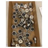 ACE Stainless Steel Dial Combination Padlocks with Number Labels & Locker Combo Sheet Lot