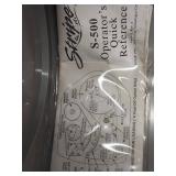 Zebra Stripe S-500 Thermal Label Barcode Printer w/ Power Cord Tested Powers On Working