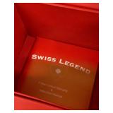 Swiss Legend Karamica SL-3000-WMGCR White Ceramic Chronograph Watch