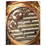 Stührling Original Tourbillon Skeleton Watch - Rose Gold Case, Black Leather Strap