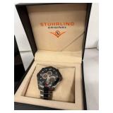 Stührling Original Chronograph Stainless Steel Watch - Box & Pouch