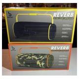 (2) BASS Jaxx reverb wireless speakers