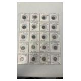 (20) MERCURY Dimes 1918-1958