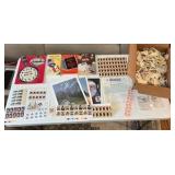 VINTAGE collectible stamps and stamp books