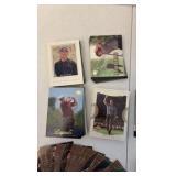 UPPER Deck Golf Cards Tiger Woods tales, Jack Nicklaus